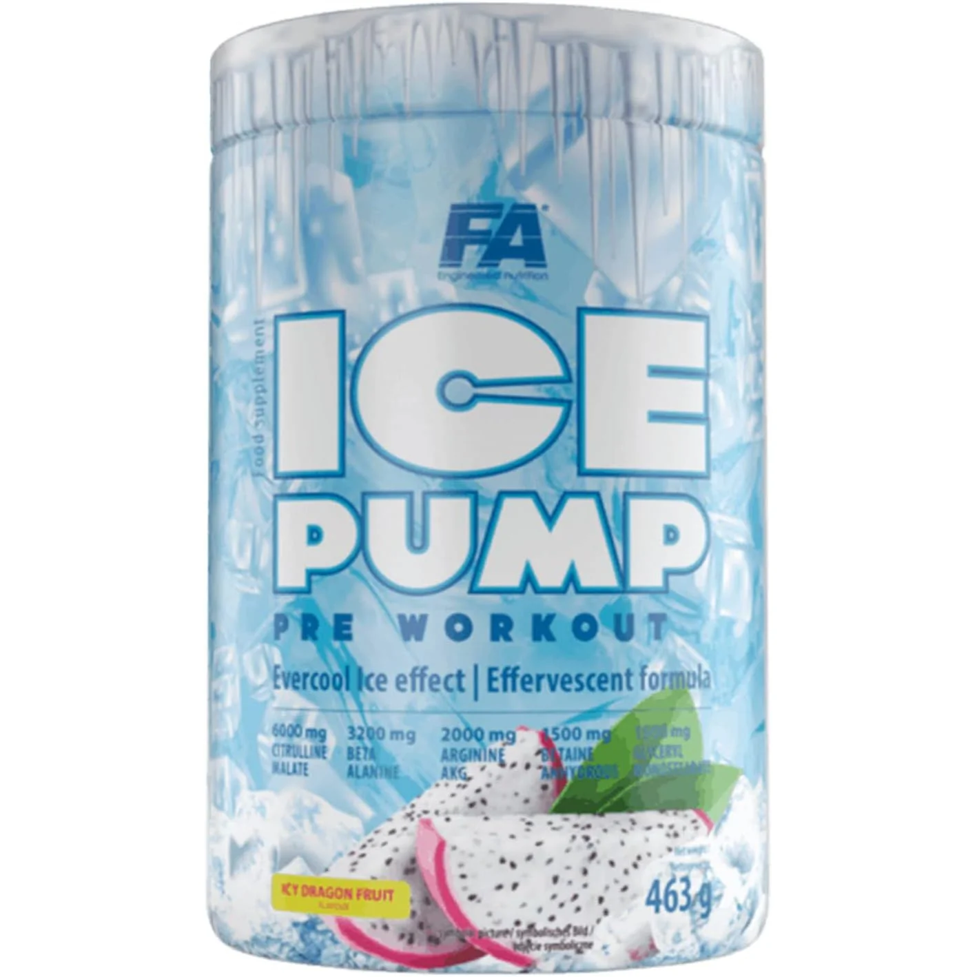 FA Ice Pump Pre Workout 463 g Icy